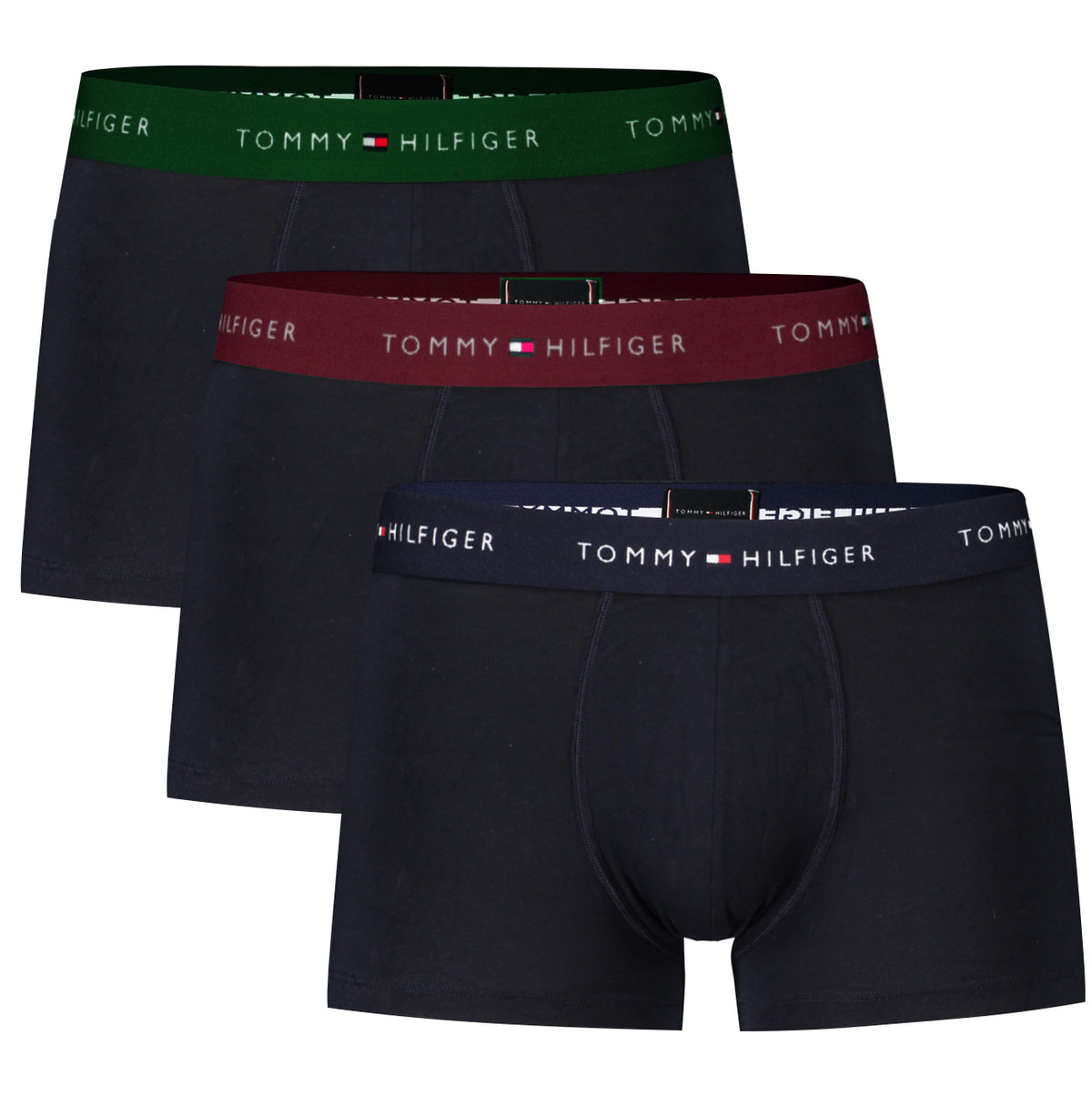 TOMMY HILFIGER 3er Pack Boxershorts Baumwolle Elasthan UM0UM02763_BL0SS
