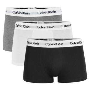 Calvin Klein 3er Pack Strecht Baumwolle Boxershorts Trunk U2664G 998