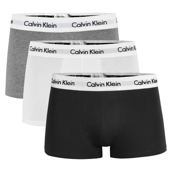 Calvin Klein 3er Pack Strecht Baumwolle Boxershorts Trunk U2664G 998