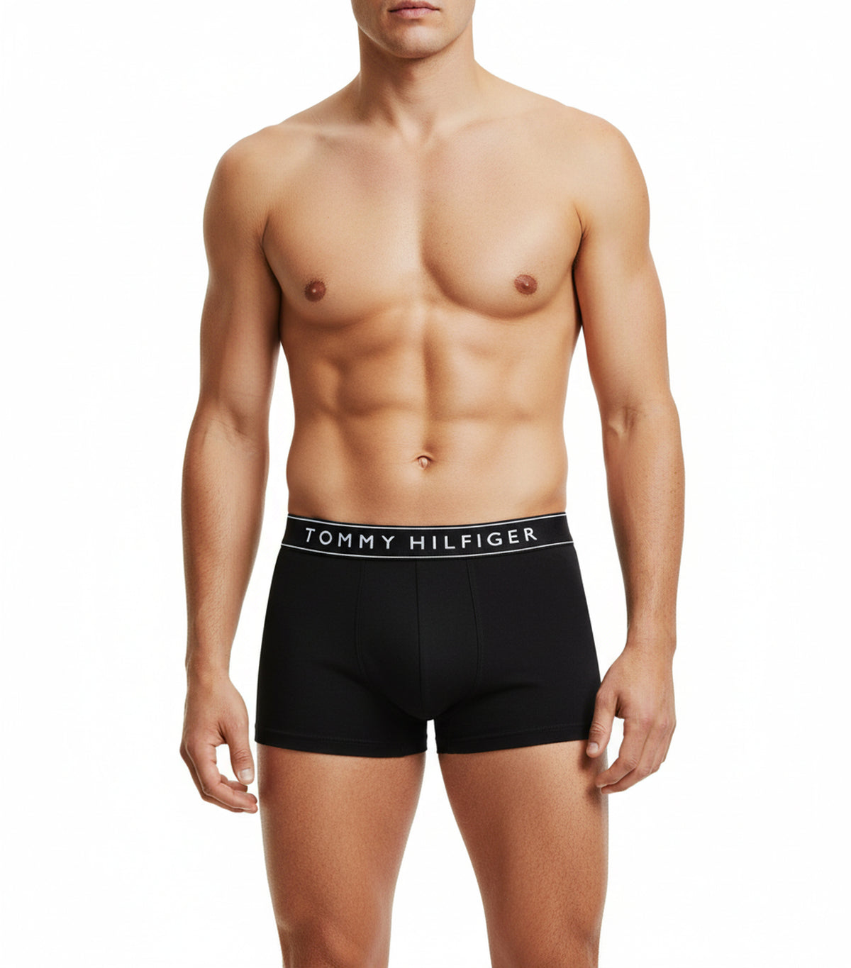 3er Pack TOMMY HILFIGER Boxershorts Cotton Stretch Baumwolle UM-3520-OWE Schwarz