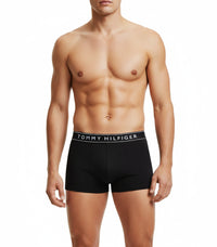 3er Pack TOMMY HILFIGER Boxershorts Cotton Stretch Baumwolle UM-3520-OWE Schwarz