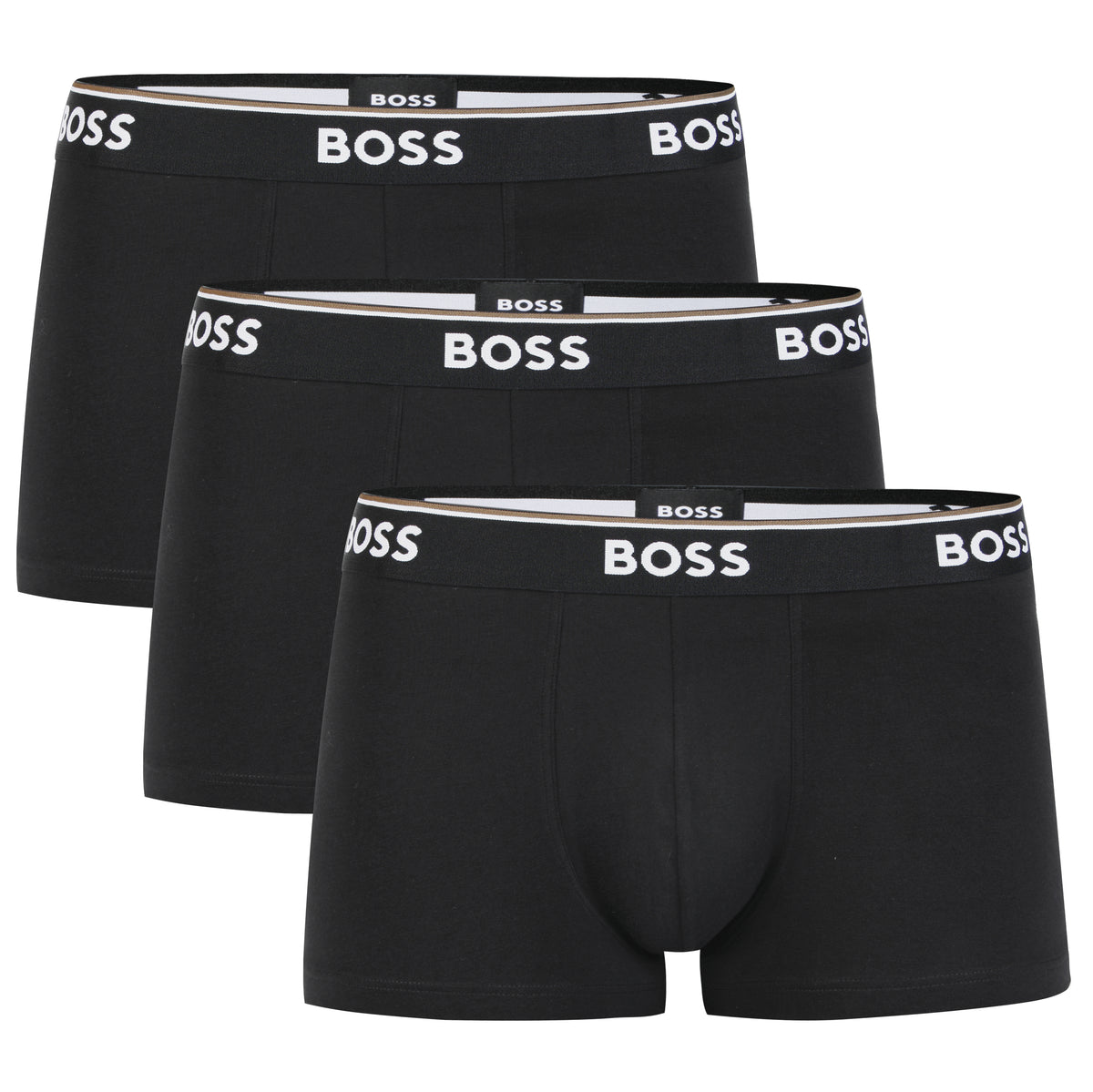 BOSS 3er Pack Boxershorts Cotton Stretch Baumwolle Elasthan 5274 Trunk 3P Power