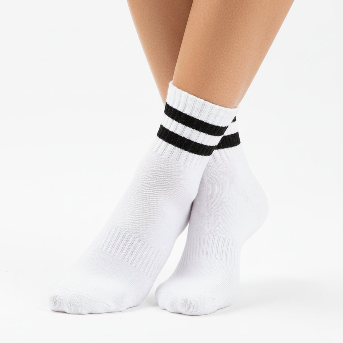 5 bis 50 Paar Sportsocken Herren Damen Tennissocken Baumwolle Weiß