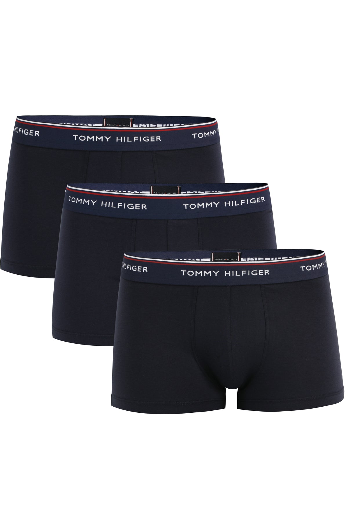 TOMMY HILFIGER 3er Pack Boxershorts Cotton Stretch Baumwolle Elasthan 1U-842-409
