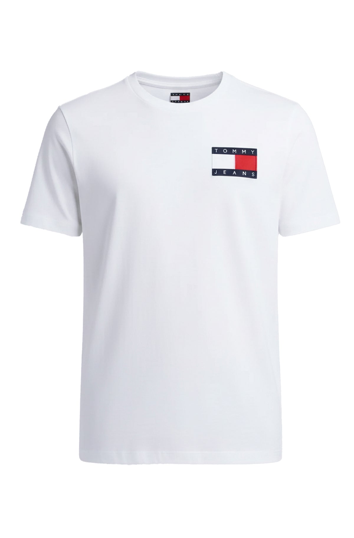 TOMMY HILFIGER T-Shirts Kurzarm Baumwolle TOMMY JEANS DM0DM20740 YBR Weiß