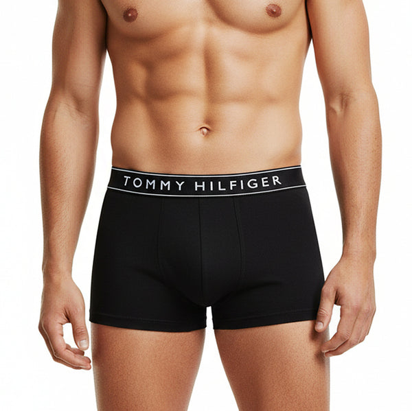 3er Pack TOMMY HILFIGER Boxershorts Cotton Stretch Baumwolle UM-3520-OWE Schwarz