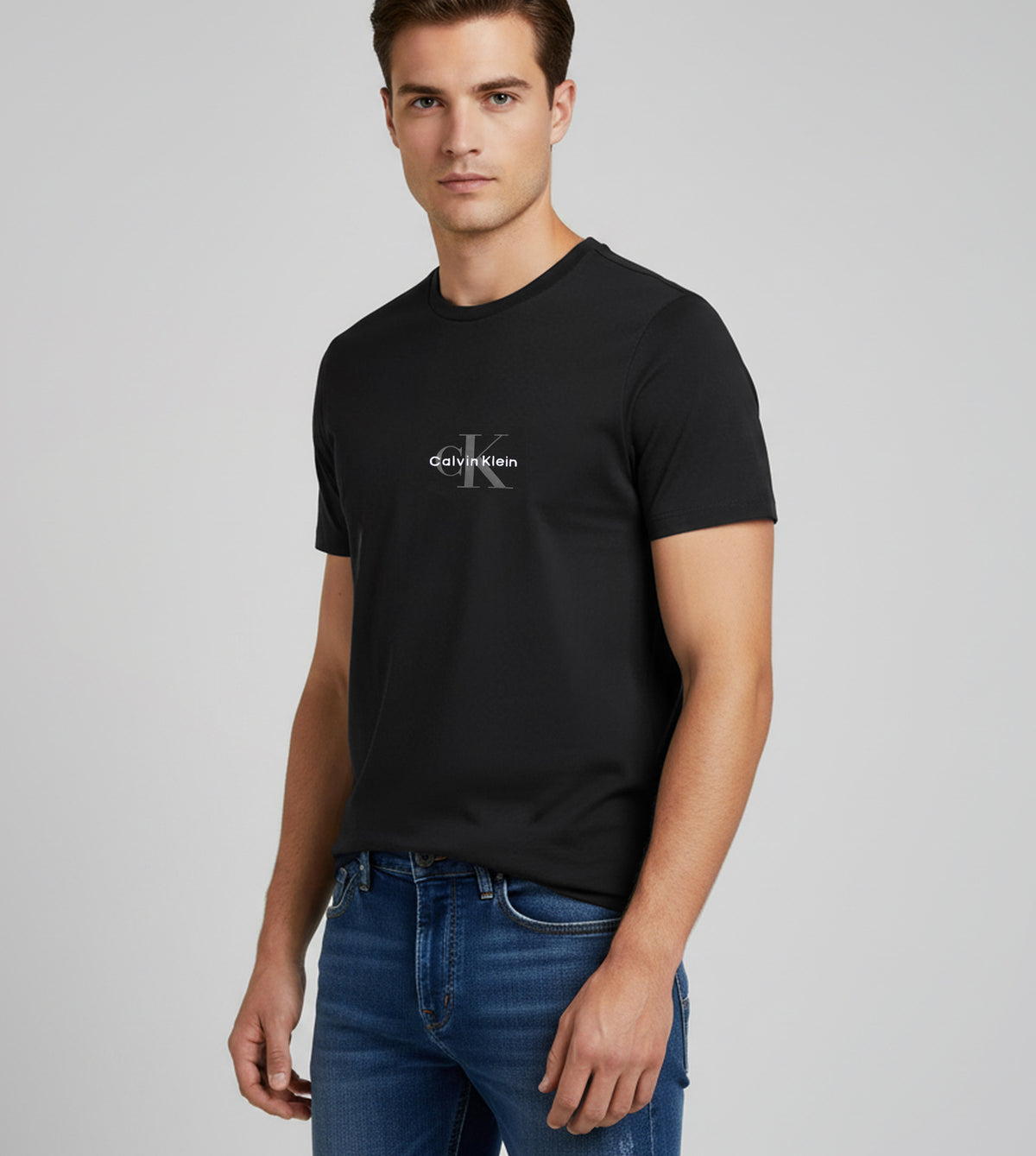 Calvin Klein T-Shirts Kurzarm Baumwolle CALVIN KLEIN JEANS LV04RB866G UB1 Black