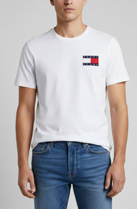 TOMMY HILFIGER T-Shirts Kurzarm Baumwolle TOMMY JEANS DM0DM20740 YBR Weiß