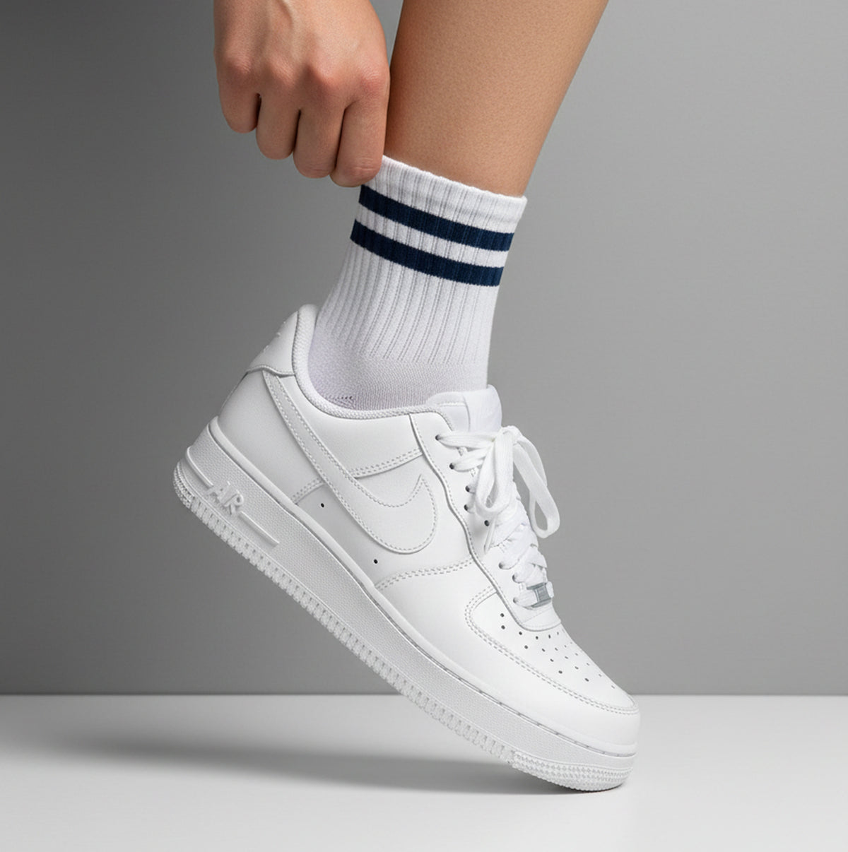 5 bis 50 Paar Sportsocken Herren Damen Tennissocken Baumwolle Weiß
