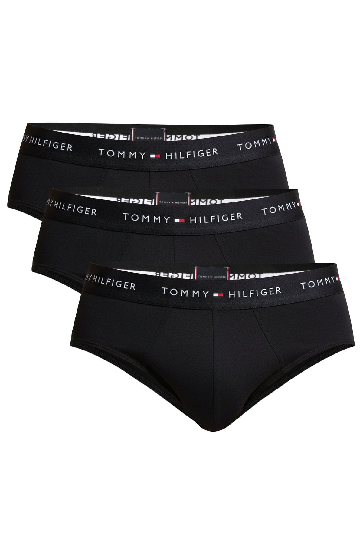 TOMMY HILFIGER 3er Pack Slops Brief Cotton Stretch Baumwolle Elasthan UMOUM03471-0WE