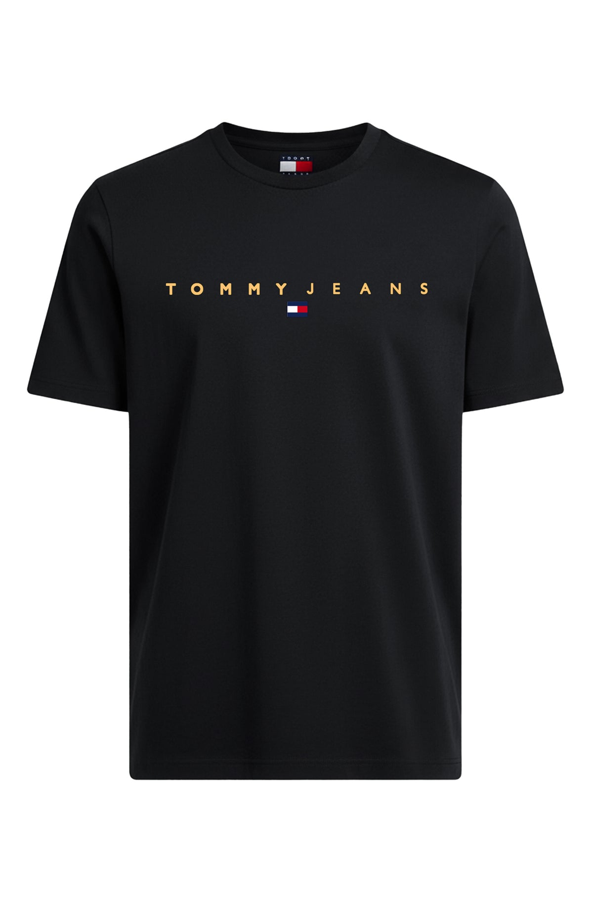 TOMMY HILFIGER T-Shirts Kurzarm Baumwolle TOMMY JEANS DM0DM20744 SEV Black
