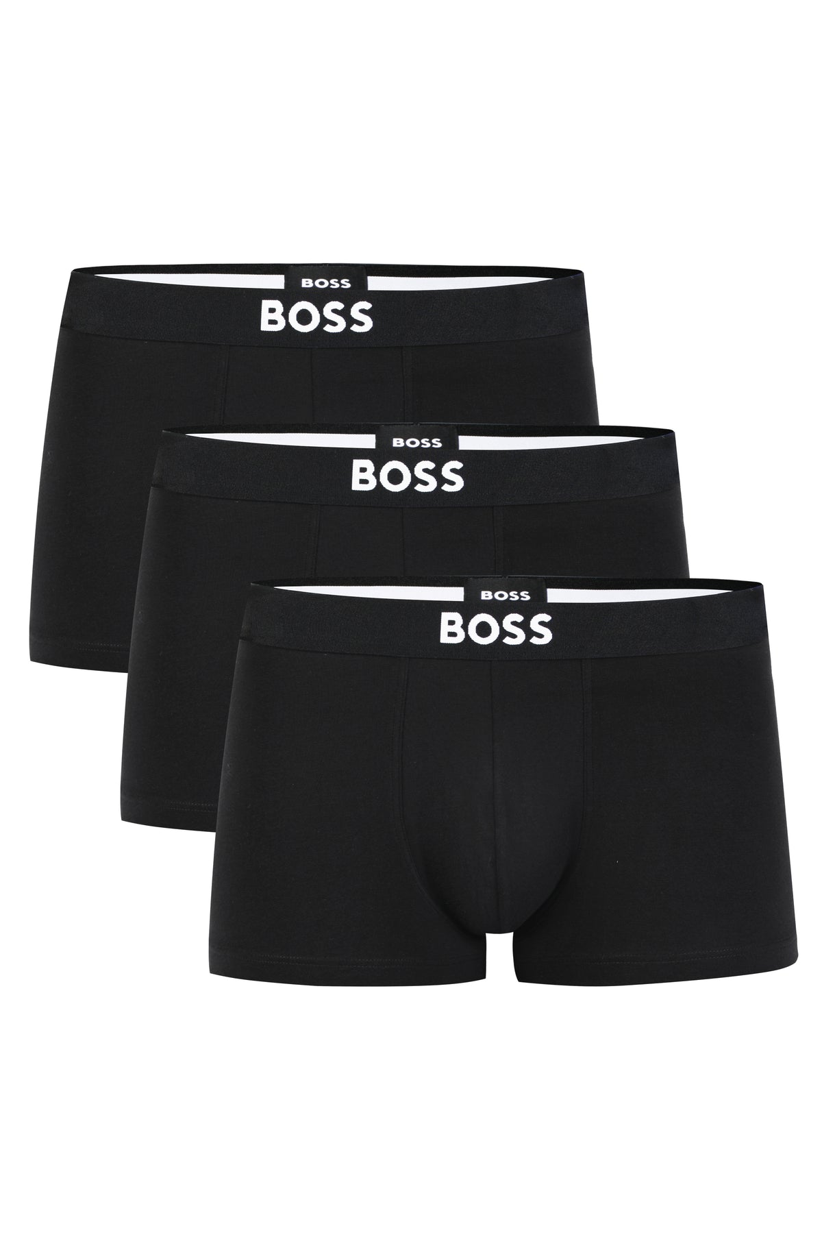 BOSS 3er Pack Boxershorts Cotton Stretch Baumwolle Elasthan 50544263 NE001