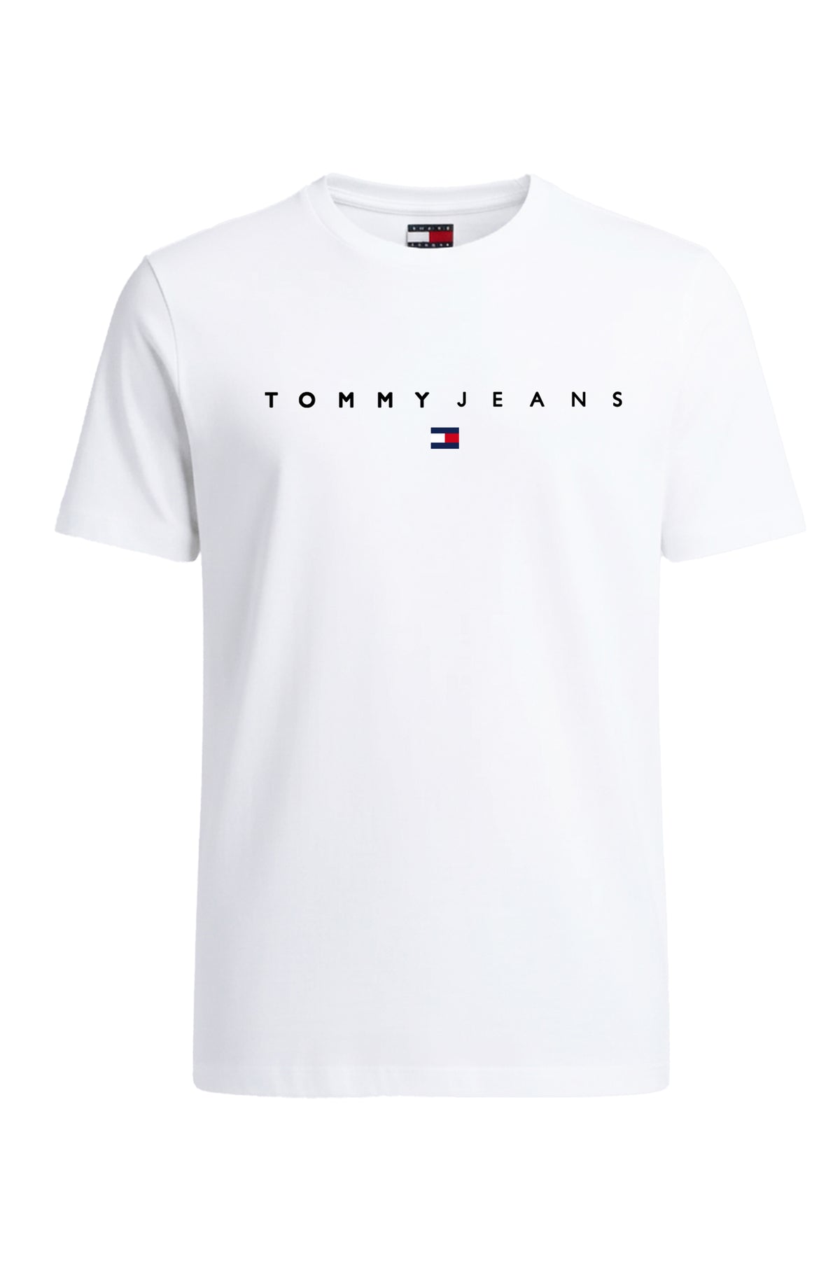 TOMMY HILFIGER T-Shirts Kurzarm Baumwolle TOMMY JEANS DM0DM20744 YBR Weiß