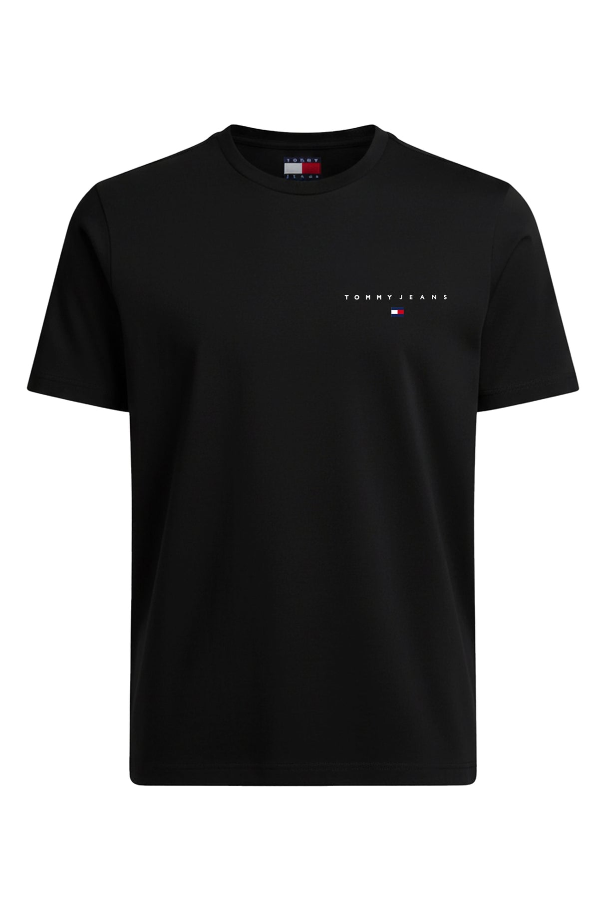 TOMMY HILFIGER T-Shirts Baumwolle TOMMY JEANS DM0DM21780 BDS Schwarz