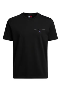 TOMMY HILFIGER T-Shirts Baumwolle TOMMY JEANS DM0DM21780 BDS Schwarz