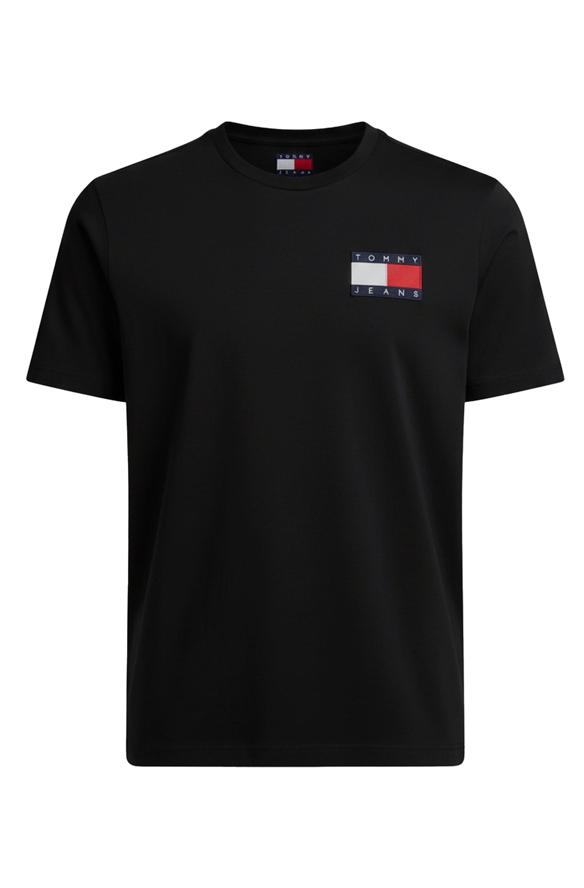 TOMMY HILFIGER T-Shirts Kurzarm Baumwolle TOMMY JEANS DM0DM20740 BDS Schwarz
