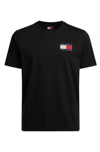 TOMMY HILFIGER T-Shirts Kurzarm Baumwolle TOMMY JEANS DM0DM20740 BDS Schwarz