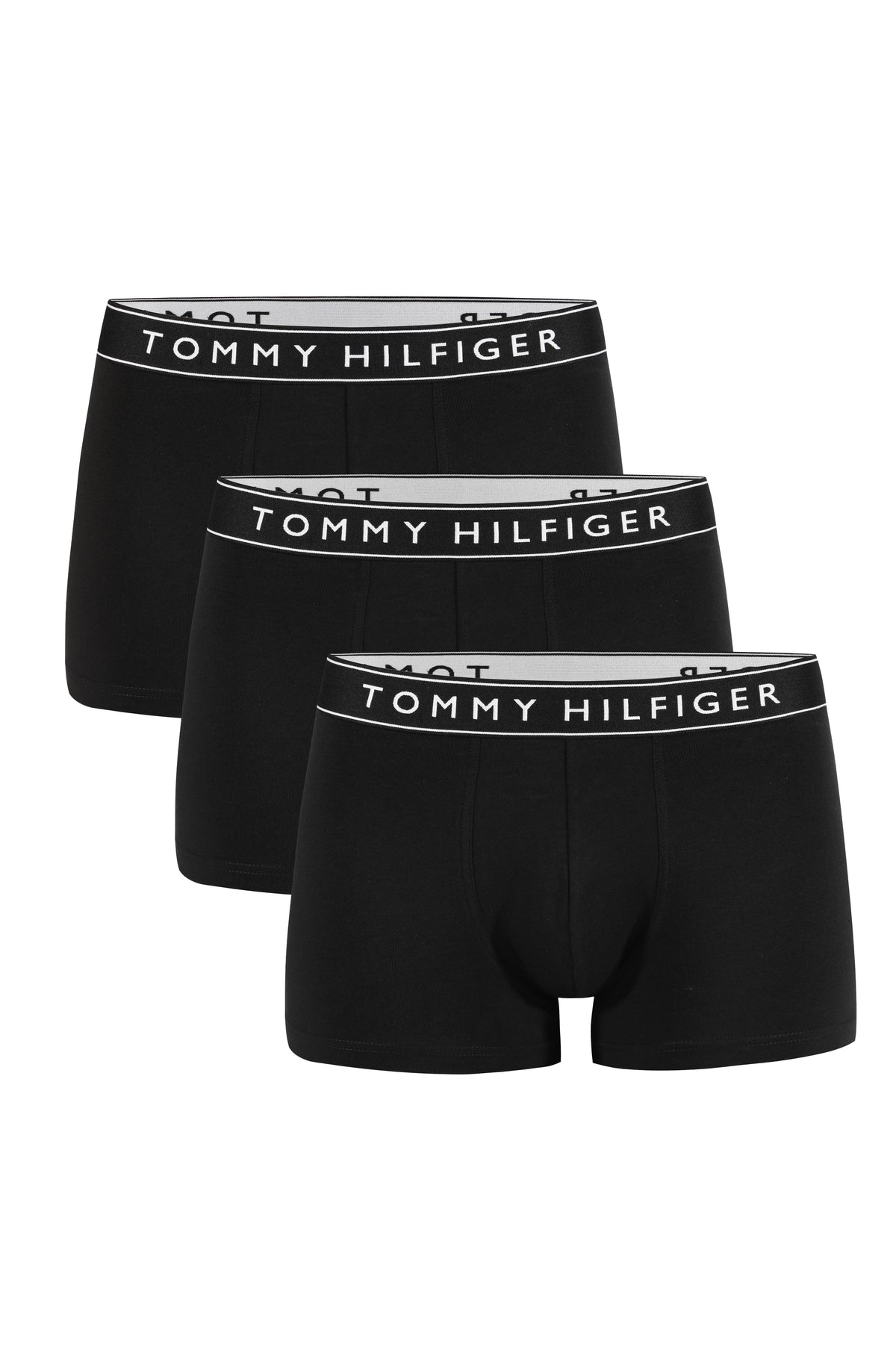 3er Pack TOMMY HILFIGER Boxershorts Cotton Stretch Baumwolle UM-3520-OWE Schwarz