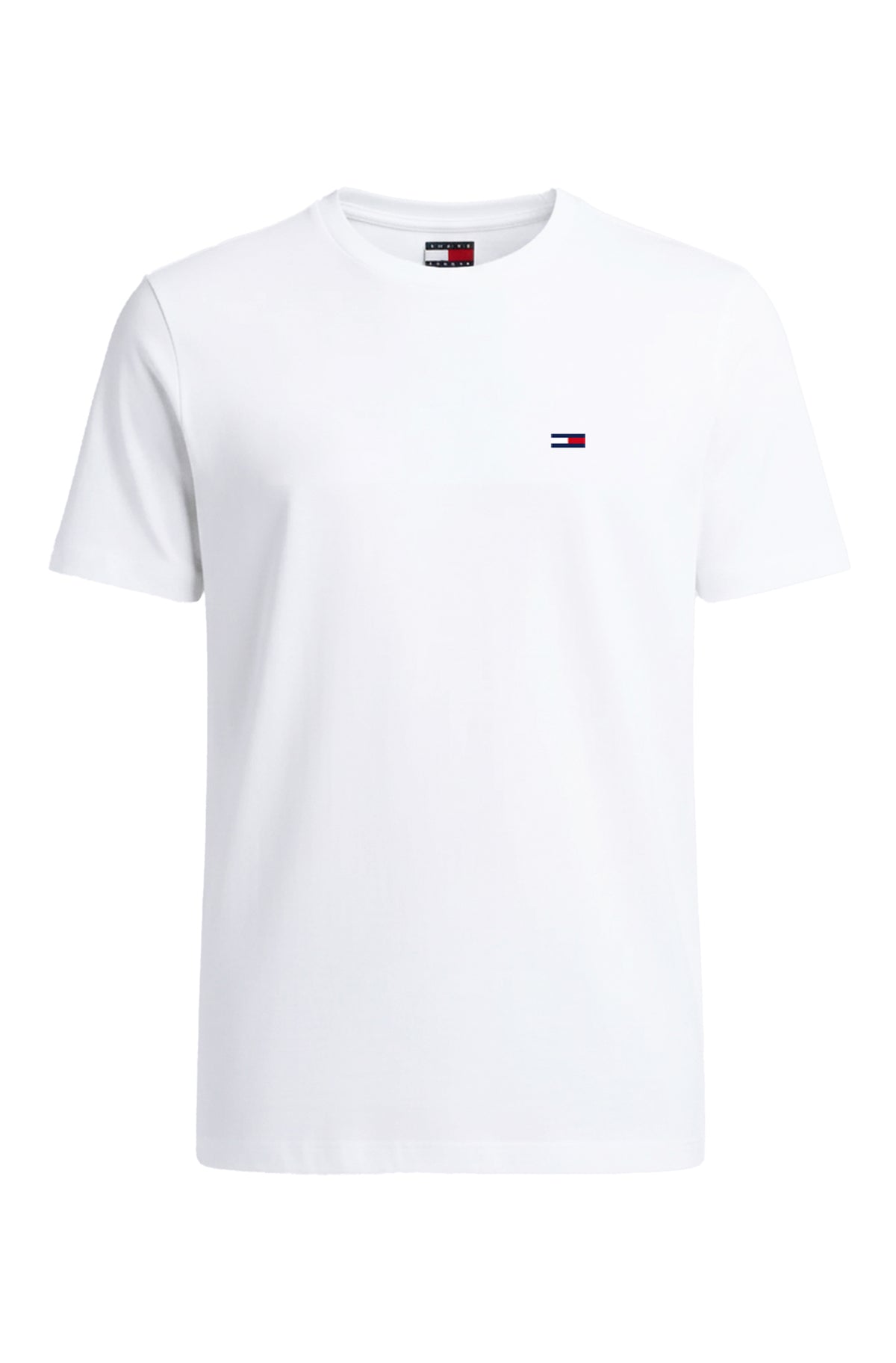 TOMMY HILFIGER T-Shirts Kurzarm Baumwolle TOMMY JEANS DM0DM04411-C44F782 Weiß