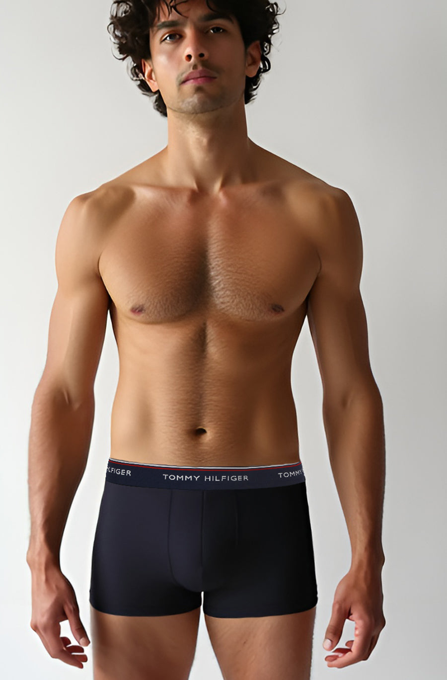 TOMMY HILFIGER 3er Pack Boxershorts Cotton Stretch Baumwolle Elasthan 1U-842-409