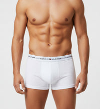 3er Pack TOMMY HILFIGER Boxershorts Low Rise Trunk Baumwolle UM0UM03752-0WL