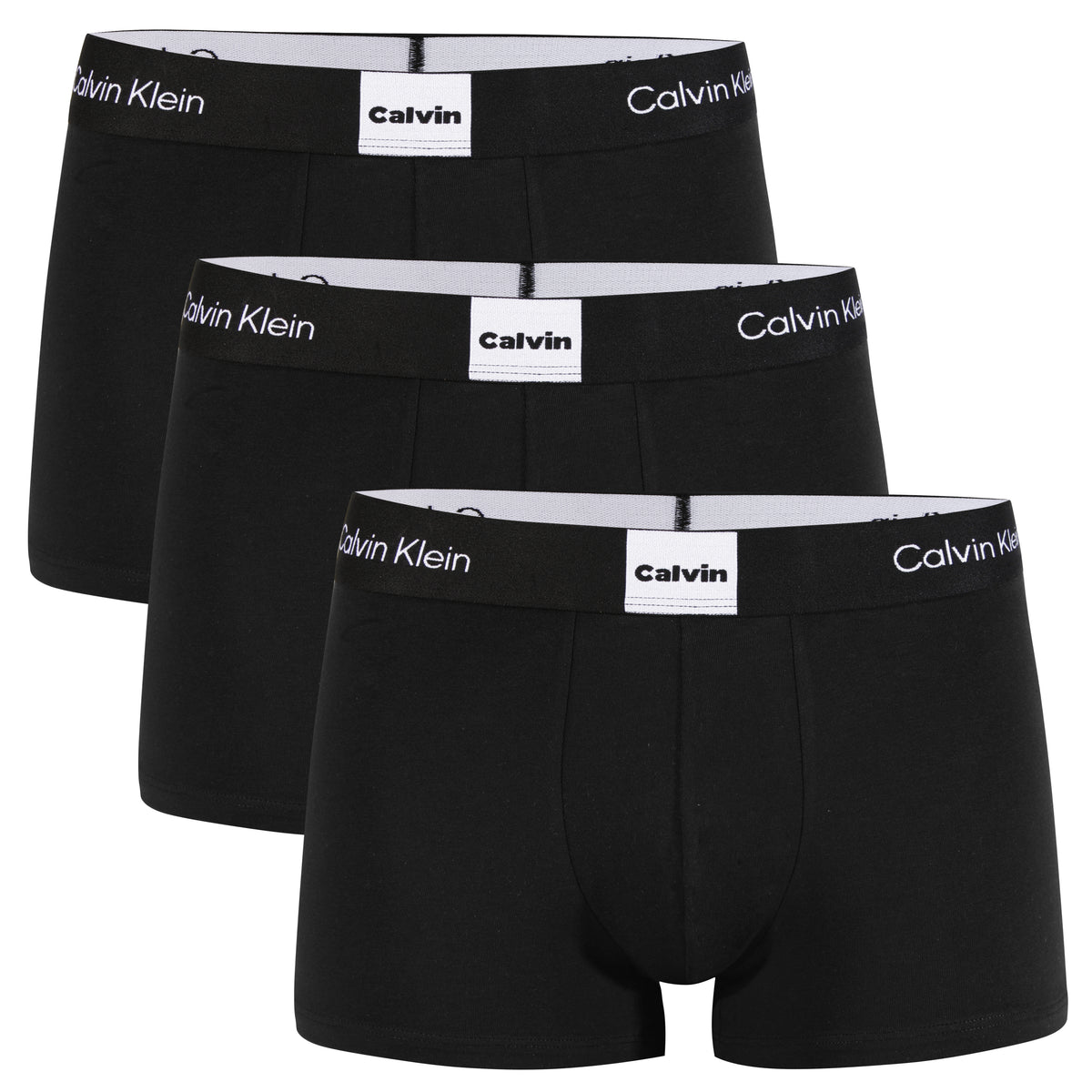 3er Pack CALVIN KLEIN Boxershort Cotton Stretch Baumwolle LV00NB4476-UB1 Schwarz