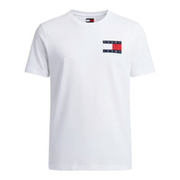 TOMMY HILFIGER T-Shirts Kurzarm Baumwolle TOMMY JEANS DM0DM20740 YBR Weiß