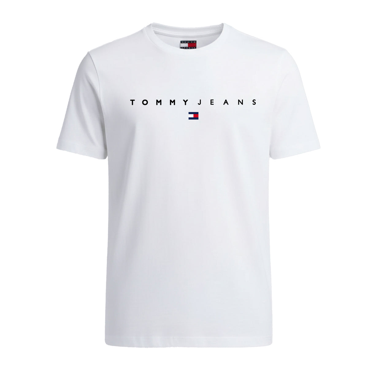 TOMMY HILFIGER T-Shirts Kurzarm Baumwolle TOMMY JEANS DM0DM20744 YBR Weiß
