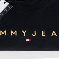 TOMMY HILFIGER T-Shirts Kurzarm Baumwolle TOMMY JEANS DM0DM20744 SEV Black