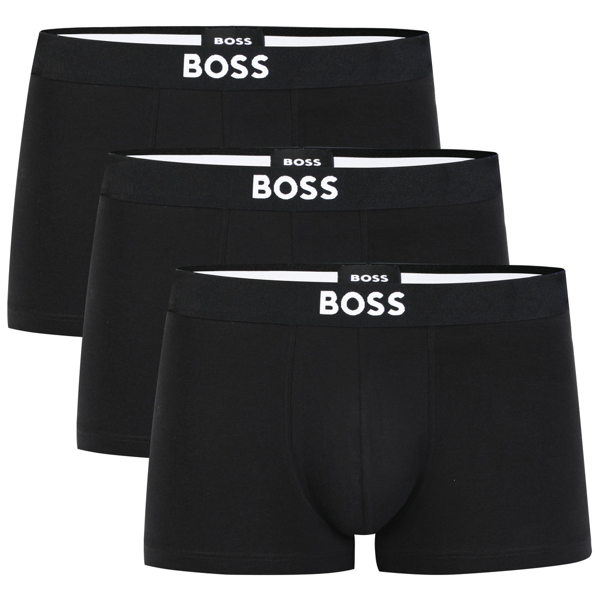 BOSS 3er Pack Boxershorts Cotton Stretch Baumwolle Elasthan 50544263 NE001