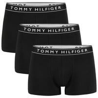 3er Pack TOMMY HILFIGER Boxershorts Cotton Stretch Baumwolle UM-3520-OWE Schwarz