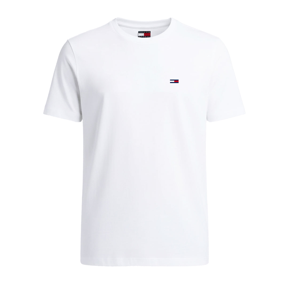TOMMY HILFIGER T-Shirts Kurzarm Baumwolle TOMMY JEANS DM0DM04411-C44F782 Weiß