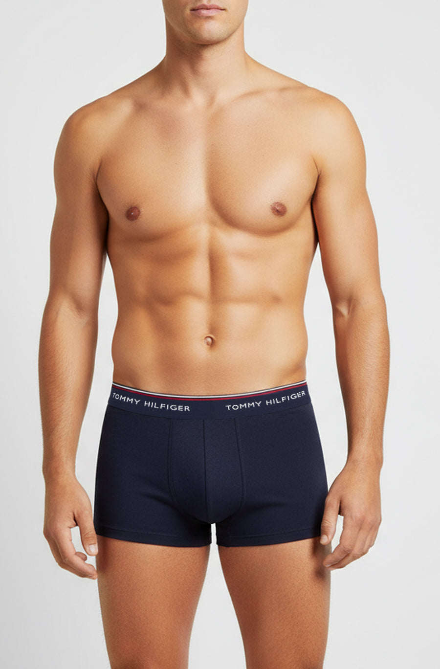 TOMMY HILFIGER 3er Pack Boxershorts Cotton Stretch Baumwolle Elasthan 1U-842-409