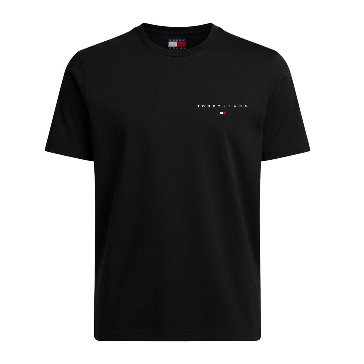 TOMMY HILFIGER T-Shirts Baumwolle TOMMY JEANS DM0DM21780 BDS Schwarz