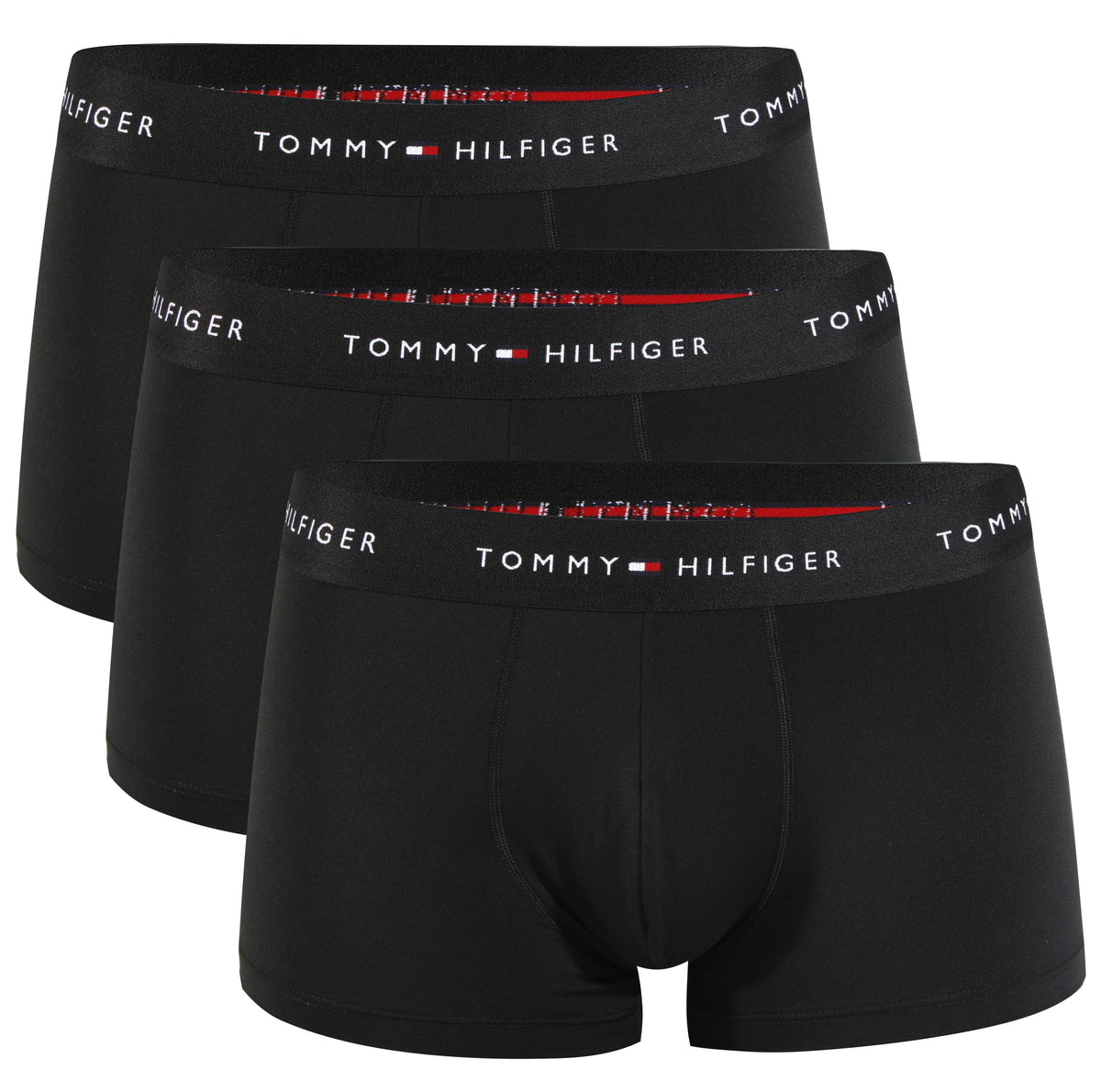 3er Pack TOMMY HILFIGER Boxershorts Low Rise Trunk Microfiber UM0UM03762 0R8
