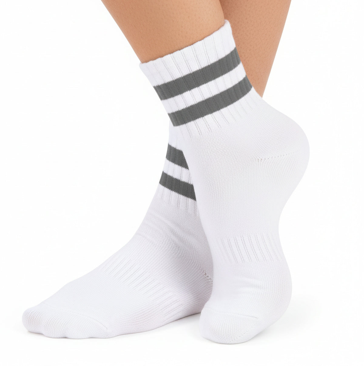 5 bis 50 Paar Sportsocken Herren Damen Tennissocken Baumwolle Weiß