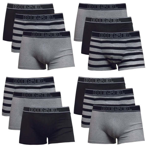 DIESEL 3er Pack Boxershorts Stretch Baumwolle mit Logo SAB2 HAKK 03