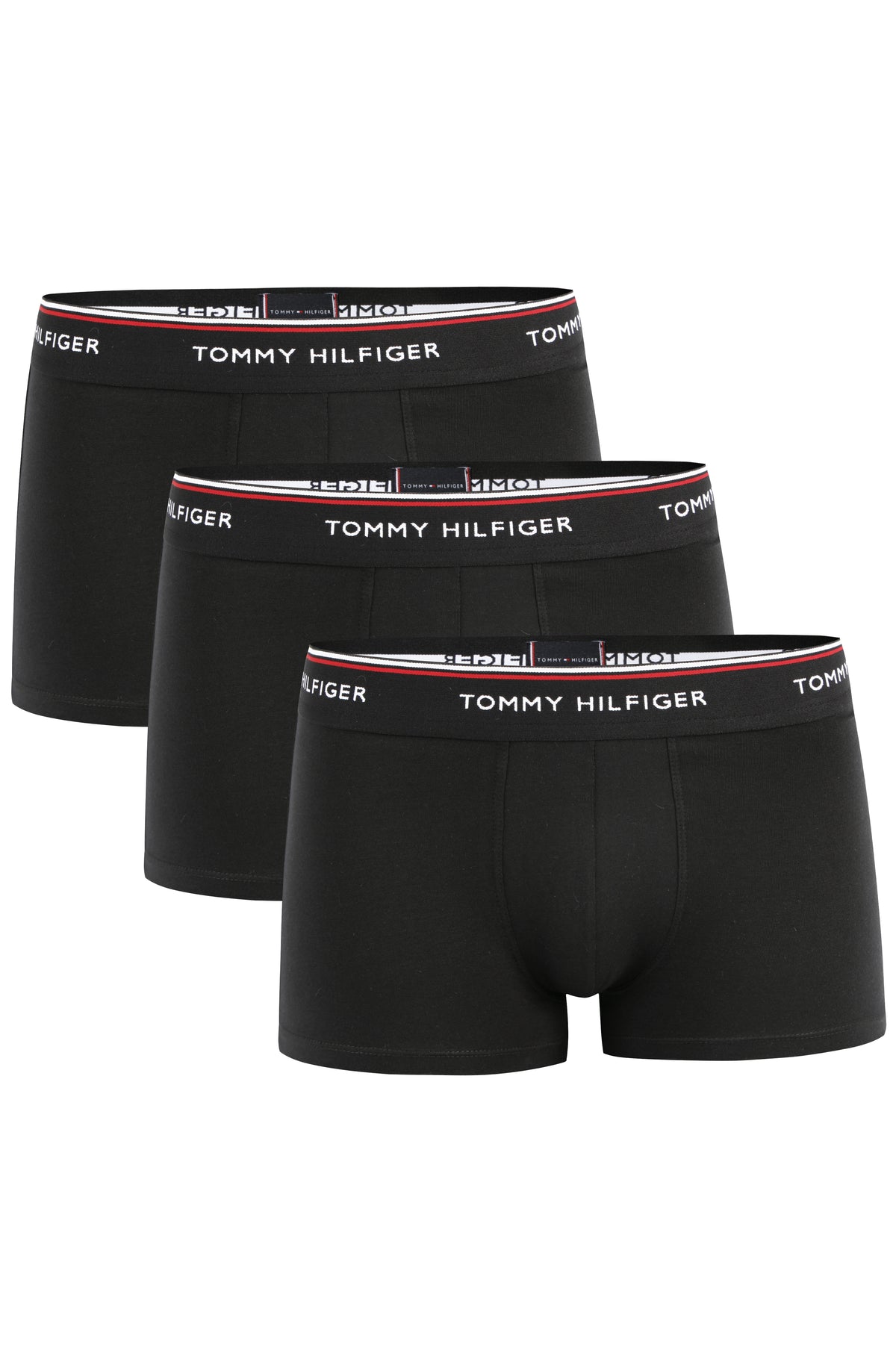 TOMMY HILFIGER 3er Pack Boxershorts Cotton Stretch Baumwolle Elasthan 1U-842-990