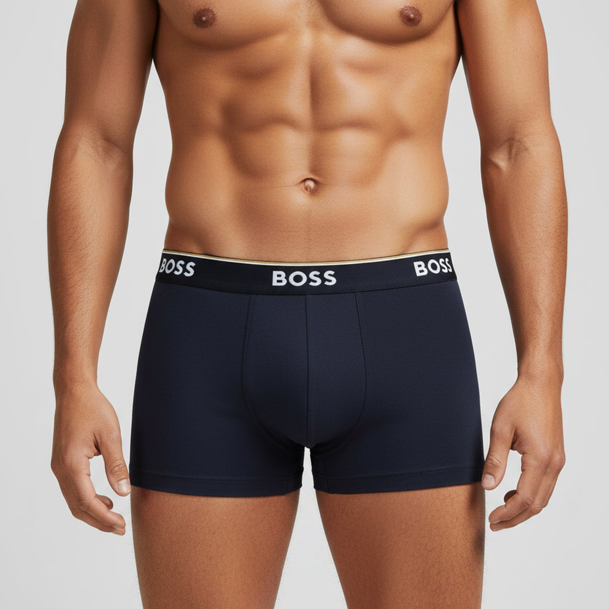 BOSS 3er Pack Boxershorts Cotton Stretch Baumwolle Elasthan 5274 Power BL480