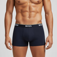 BOSS 3er Pack Boxershorts Cotton Stretch Baumwolle Elasthan 5274 Power BL480