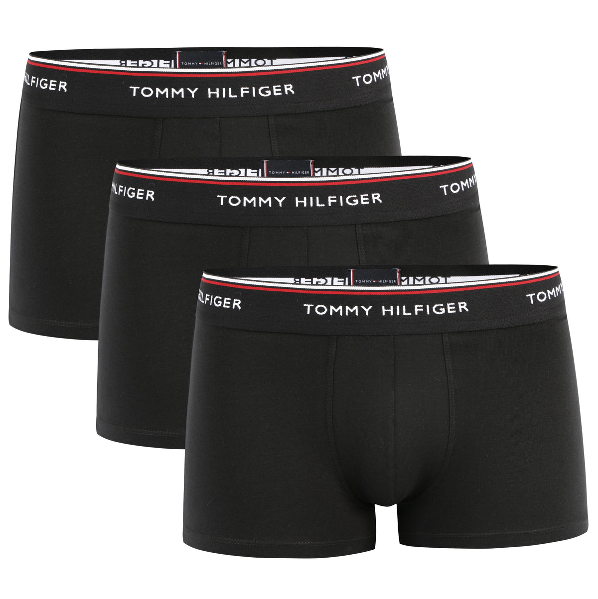 TOMMY HILFIGER 3er Pack Boxershorts Cotton Stretch Baumwolle Elasthan 1U-842-990
