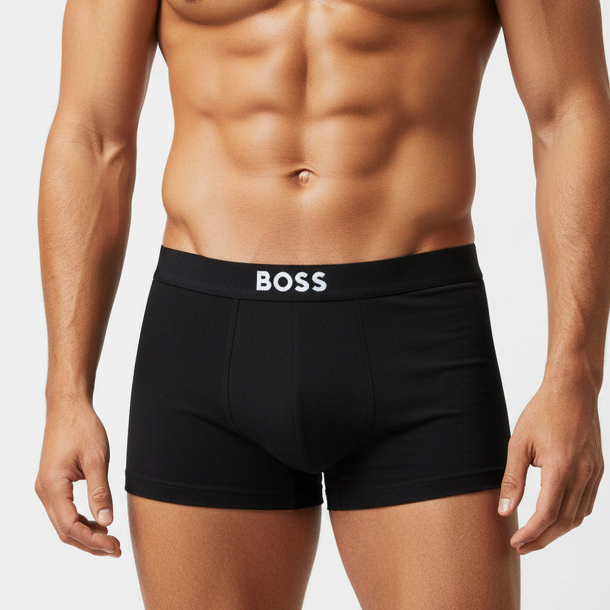 BOSS 3er Pack Boxershorts Cotton Stretch Baumwolle Elasthan 50544263 NE001