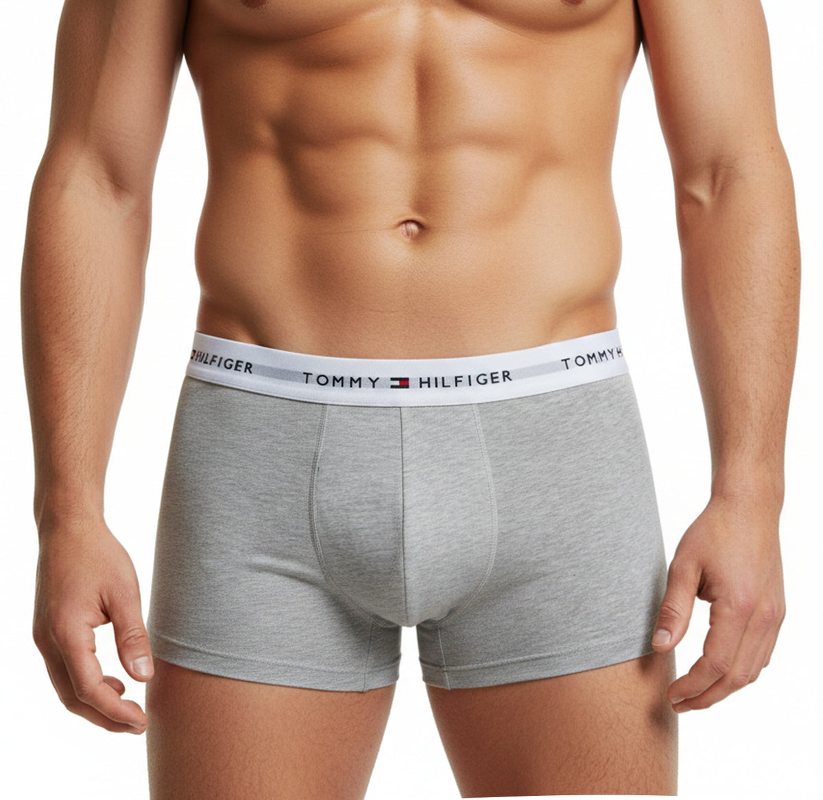 3er Pack TOMMY HILFIGER Boxershorts Low Rise Trunk Baumwolle UM0UM03752-0WL