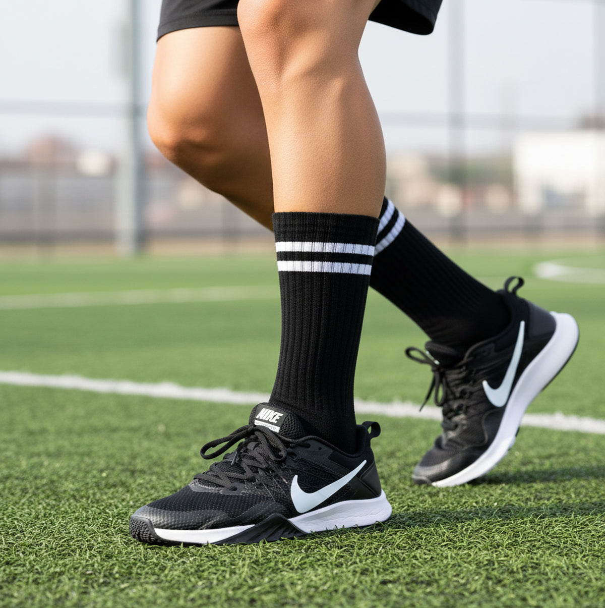 5 bis 50 Paar TENNISSOCKEN Sportsocken Herren Damen Socken Baumwolle Schwarz