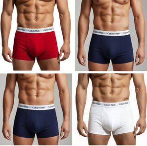 Calvin Klein 3er Pack Strecht Baumwolle Boxershorts Trunk U2662 I03