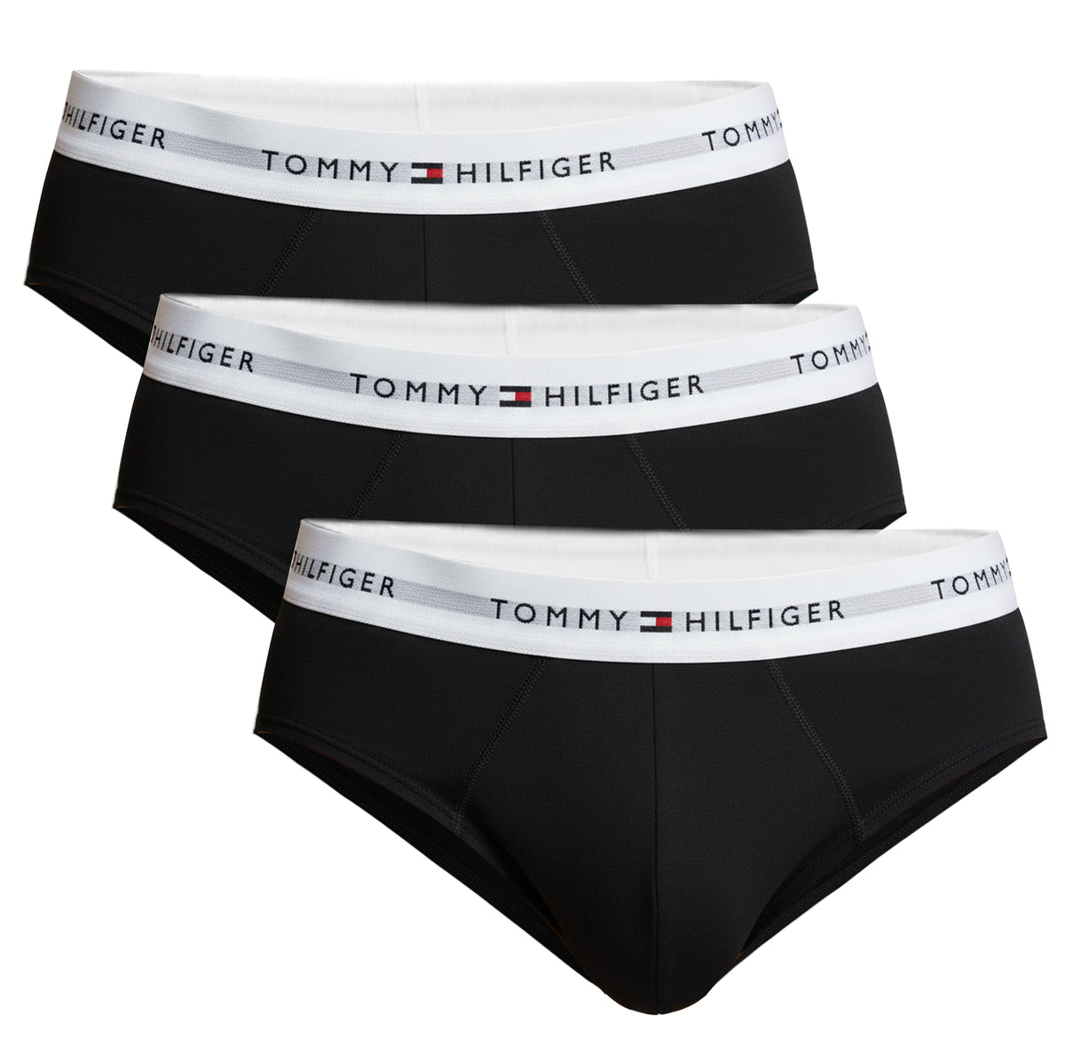 TOMMY HILFIGER 3er Pack Slops Brief Cotton Stretch Baumwolle Elasthan UMOUM03471-0XL