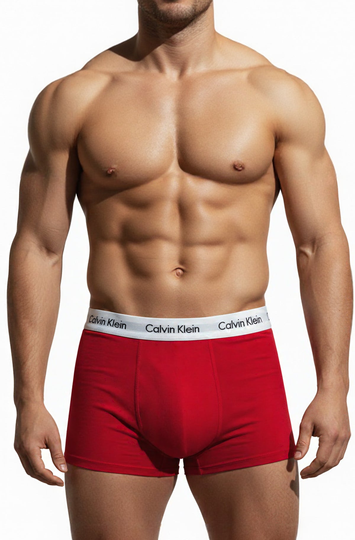 Calvin Klein 3er Pack Strecht Baumwolle Boxershorts Trunk U2662 I03