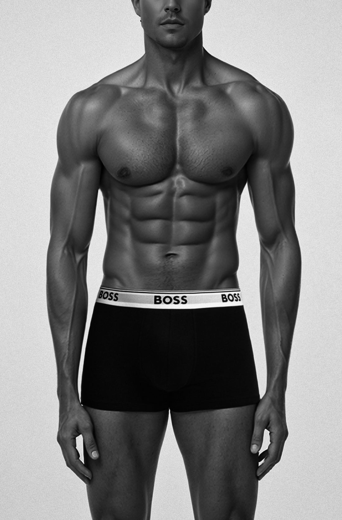 BOSS 3er Pack Boxershorts Cotton Stretch Baumwolle Elasthan 5274-994 Trunk 3P Power