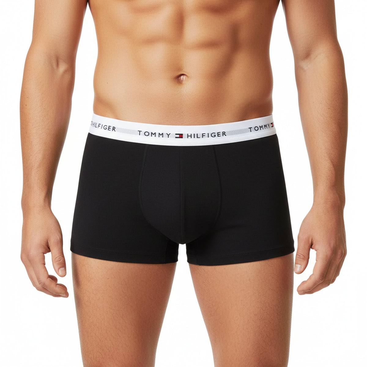 3er Pack TOMMY HILFIGER Boxershorts Low Rise Trunk Baumwolle UM0UM03752-0WL