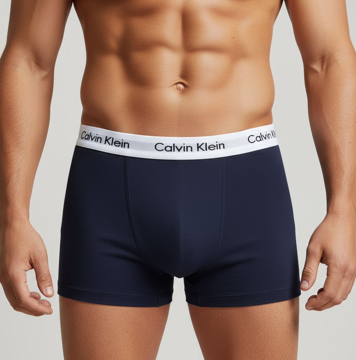 Calvin Klein 3er Pack Strecht Baumwolle Boxershorts Trunk U2662 I03
